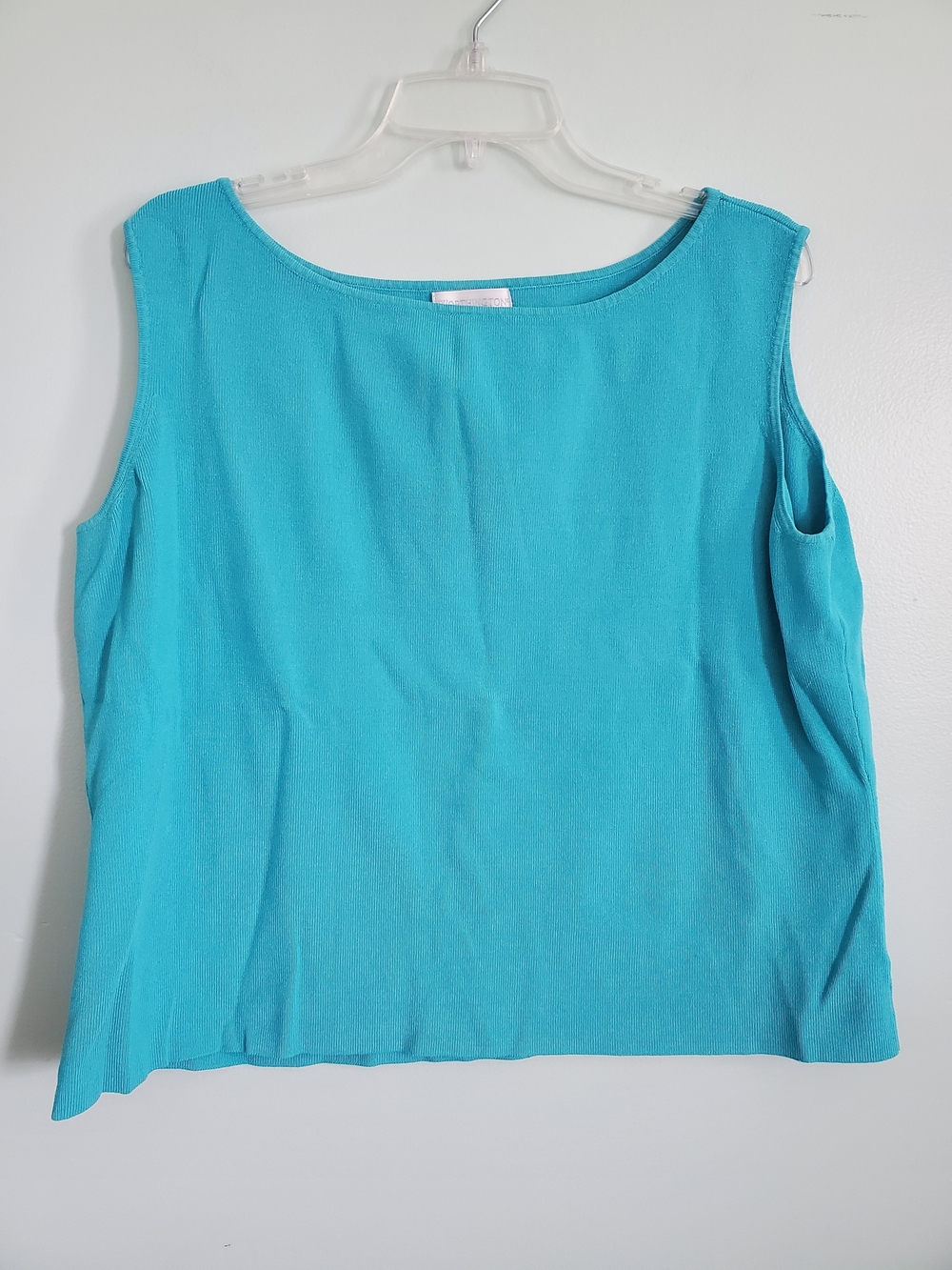 Worthington Turquoise Sleeveless Tank Top